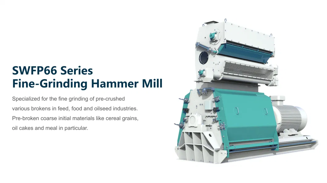 Best Price of High Efficiency Maize (Corn) Hammer Mill in Chicken and Poultry Animal Feed Mill with CE Certification