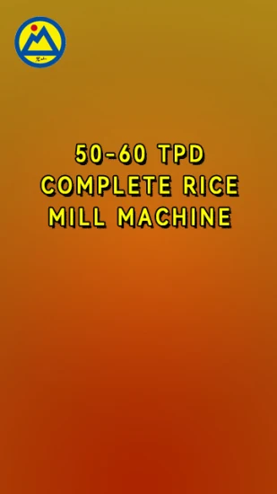 OEM/ODM 곡물 가공 기계 50tpd 통합 쌀 밀 단위 쌀 밀링 머신